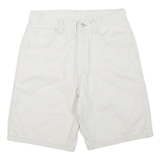 WRANGLER Mens Shorts White Casual Cotton Blend M W30 Pocket Detail