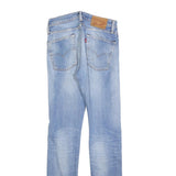 LEVI'S 510 Mens Jeans Blue Slim Skinny Denim Medium Wash W27 L32 Classic Zip Fly