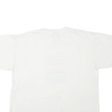 GILDAN Mens White Race Into Napa Graphic T-Shirt XL Short Sleeve Crew Neck