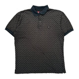 Chaps Ralph Lauren Polo Shirt - Medium Black Cotton