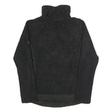 THE NORTH FACE Womens Black Fleece Jacket S Polyester Zip Outdoor Warm Layer