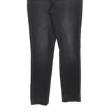 LEVI'S 721 Womens Jeans Black Slim Skinny Denim Medium W26 L25 Stylish Stretch