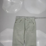 501 Levis Jeans - 28W US 4 Gray Cotton