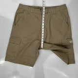 Wrangler Cargo Shorts - 36W 10L Khaki Cotton