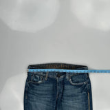 Guess Boot Cut Jeans - 33W 31L Blue Cotton