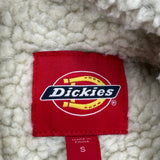 Dickies Sherpa Lined Cord Jacket - Small Black Corduroy