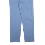 TOMMY HILFIGER Mens Cotton Blend Blue Regular Fit Straight Trousers W29 L30