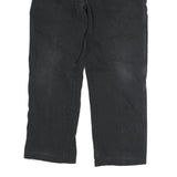DICKIES Mens Regular Fit Blue Jeans Cotton Blend Button W38 L30 Workwear Denim