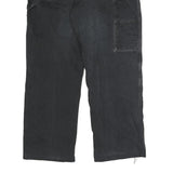 DICKIES Mens Regular Fit Blue Jeans Cotton Blend Button W38 L30 Workwear Denim