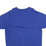 MLB Mens Blue Cubs Graphic T-Shirt 2XL Short Sleeve Crew Neck Cotton Blend