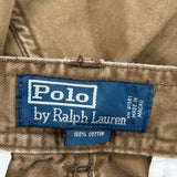 Polo By Ralph Lauren Cargo Shorts - 31W 10L Brown Cotton