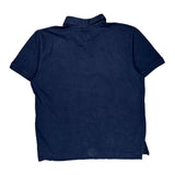 Tommy Jeans Polo Shirt - XL Navy Cotton
