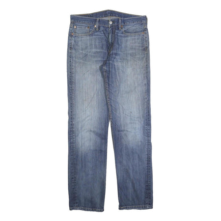 LEVI'S 514 Classic Mens Jeans Blue Classic Straight Denim Medium W33 L34