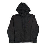 Polo By Ralph Lauren Jacket - Medium Black Polyester