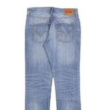 LEVI'S 501 Mens Jeans Blue Regular Straight Denim Medium W27 L32 Classic Fit