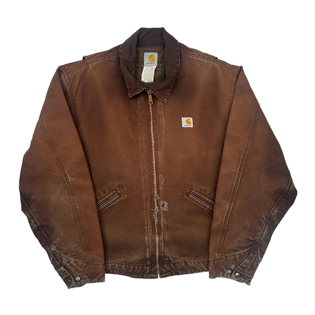 J200 Carhartt DKB Jacket - XL Brown Cotton – Cerqular