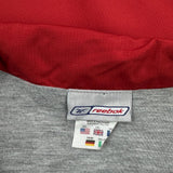 Reebok Windbreaker - 2XL Red Polyester