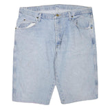 WRANGLER Womens Light Blue Denim Casual Shorts XL W40 Classic Fit Cotton Blend