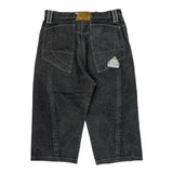 Rocawear Hip Hop Denim Shorts - 34W 20L Gray Cotton