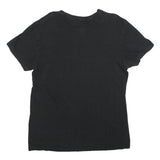 POLO RALPH LAUREN Mens Black Graphic T-Shirt L Short Sleeve Crew Neck Cotton