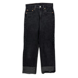 501 Levis Jeans - 29W 27L Black Denim