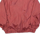 GOTTSCHALKS Mens Red & Brown Reversible Nylon Zip Jacket L Classic Casual