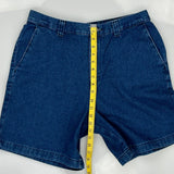 Riders Denim Shorts - 32W UK 14 Blue Denim