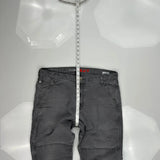 Dickies Double Knee Cargo Pants - 37W 32L Gray Cotton Blend