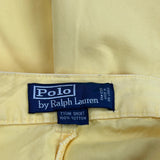 Polo By Ralph Lauren Chino Shorts - 34W 6L Yellow Cotton