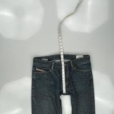 Diesel Viker Straight Jeans - 36W 32L Blue Cotton