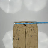 Ralph Lauren Cargo Trousers - 32W 30L Beige Cotton