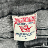 True Religion Denim Shorts - 24W US 0 Gray Cotton