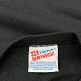 Support 81 Oslo Hanes Sweatshirt - Large Black Cotton Blend