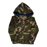 Age 7 Polo By Ralph Lauren Camo Hoodie - Small Camo Cotton