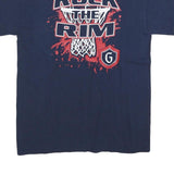 TRI-LAKE Mens Navy Blue Saint Marys Basketball Graphic T-Shirt M Short Sleeve