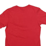 RUSSELL ATHLETIC Mens Red Titan Up Graphic T-Shirt M Short Sleeve Crew Neck