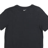 NIKE Mens Black Ducks Volleyball Graphic T-Shirt M Short Sleeve Crew Neck