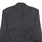 NEW FACES Womens Black Button Cotton Classic Jacket M Plain Button Closure