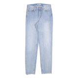 CARHARTT Womens Jeans Blue Slim Straight Denim Light W27 L32 Classic Fit