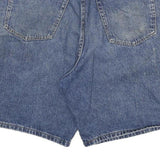 WRANGLER Mens Denim Blue Casual Shorts 2XL W33 Cotton Blend Classic Fit