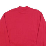 FREEZE Womens Red Here Is Your Mistletoe Kiss Me Crew Neck L Sweatshirt