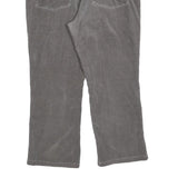 CALVIN KLEIN JEANS Womens Cotton Blend Grey Regular Straight Trousers W34 L26