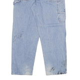 DICKIES Mens Relaxed Light Blue Denim Jeans W38 L32 Workwear Loose Fit Zip Fly