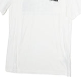 THE NORTH FACE Mens White S Short Sleeve Crew Neck Logo Printed T-Shirt