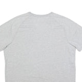 CARHARTT Mens Grey Cotton Blend T-Shirt L Short Sleeve Crew Neck Logo Print