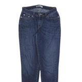 LEVI'S Womens Slim Blue Jeans Denim Medium W29 L30 Classic Cotton Blend Zip