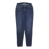 LEVI'S Womens Slim Blue Jeans Denim Medium W29 L30 Classic Cotton Blend Zip