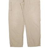 CARHARTT Mens Cotton Blend Beige Loose Straight Trousers W38 L34 Workwear Casual