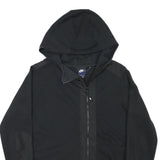 NIKE Mens Black Hoodie Full Zip M Cotton Blend Sportswear Casual