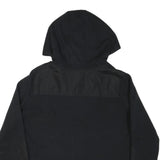 NIKE Mens Black Hoodie Full Zip M Cotton Blend Sportswear Casual